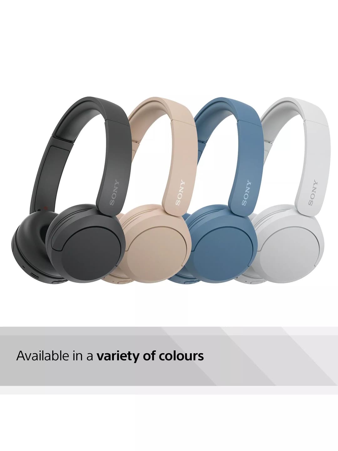Sony WH-CH520 Wireless Headphones White - Image 9