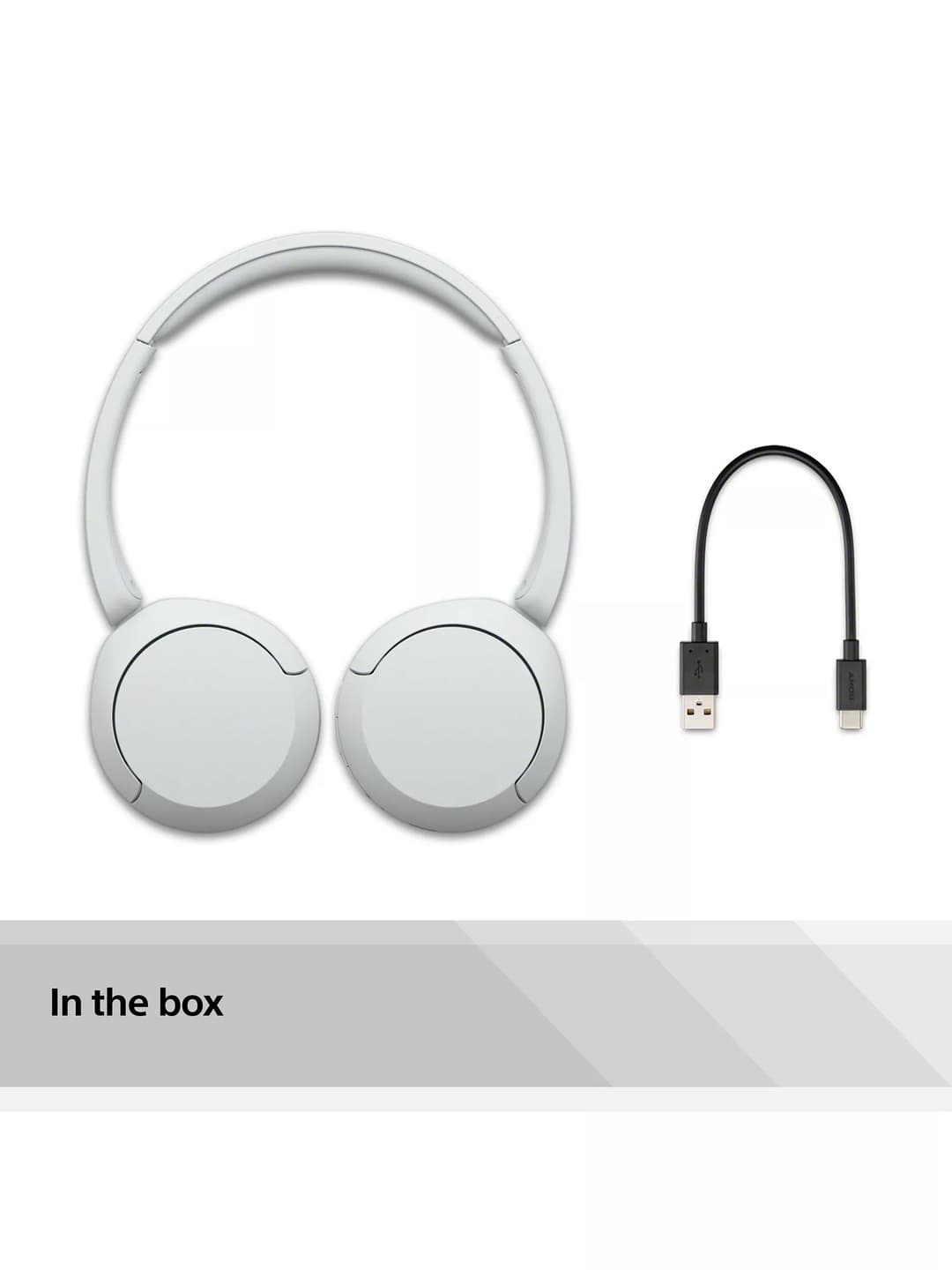 Sony WH-CH520 Wireless Headphones White - Image 10