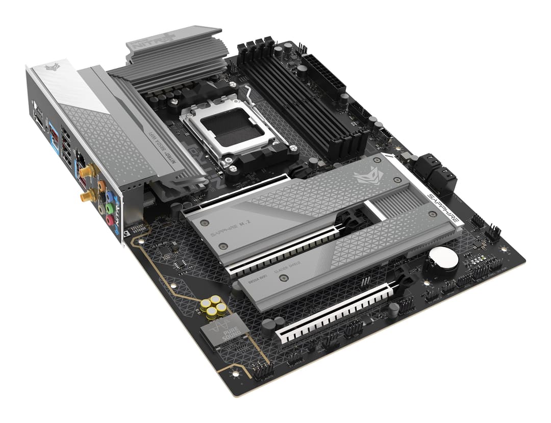 Sapphire NITRO+ B850A WIFI 7 AMD B850 Socket AM5 micro ATX - Image 4