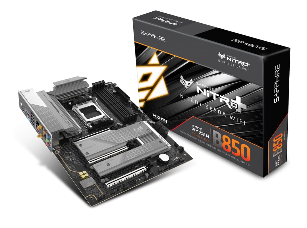 Sapphire NITRO+ B850A WIFI 7 AMD B850 Socket AM5 micro ATX - Image 6