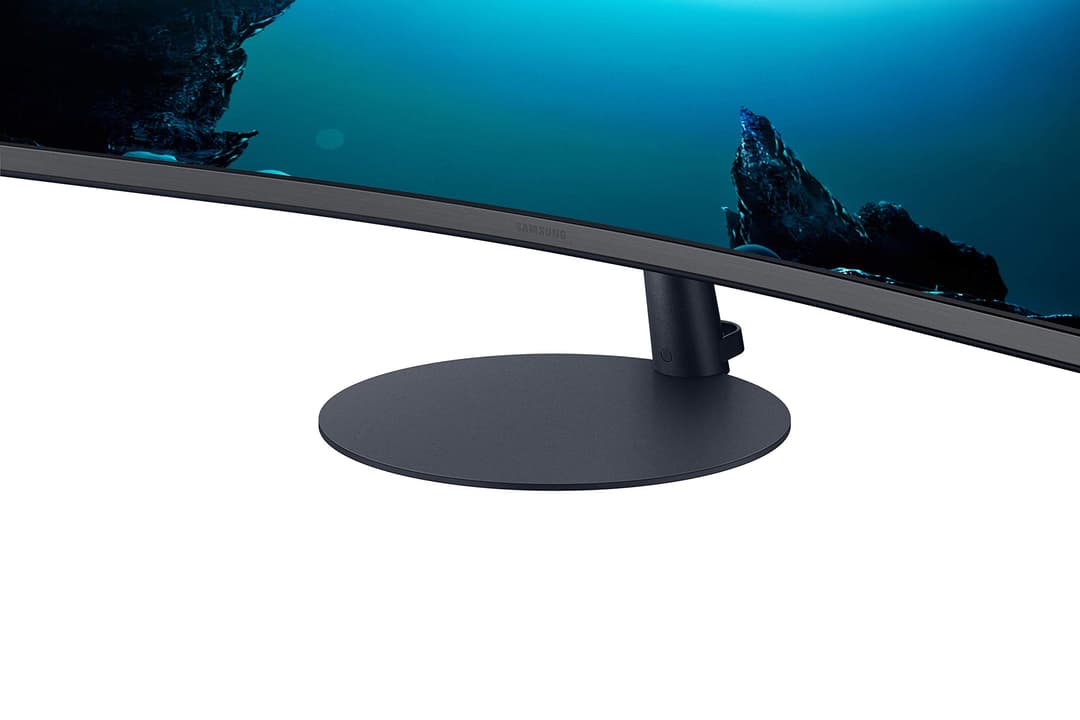 Samsung T55 Curved Monitor - Dark Blue Grey - Image 3