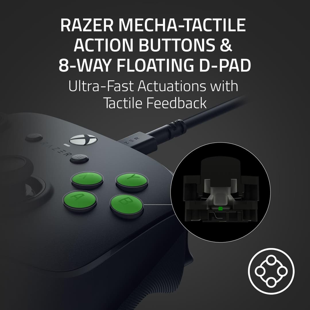 Razer Wolverine V3 Tournament Edition Wired Gaming Controller - Black - Image 6