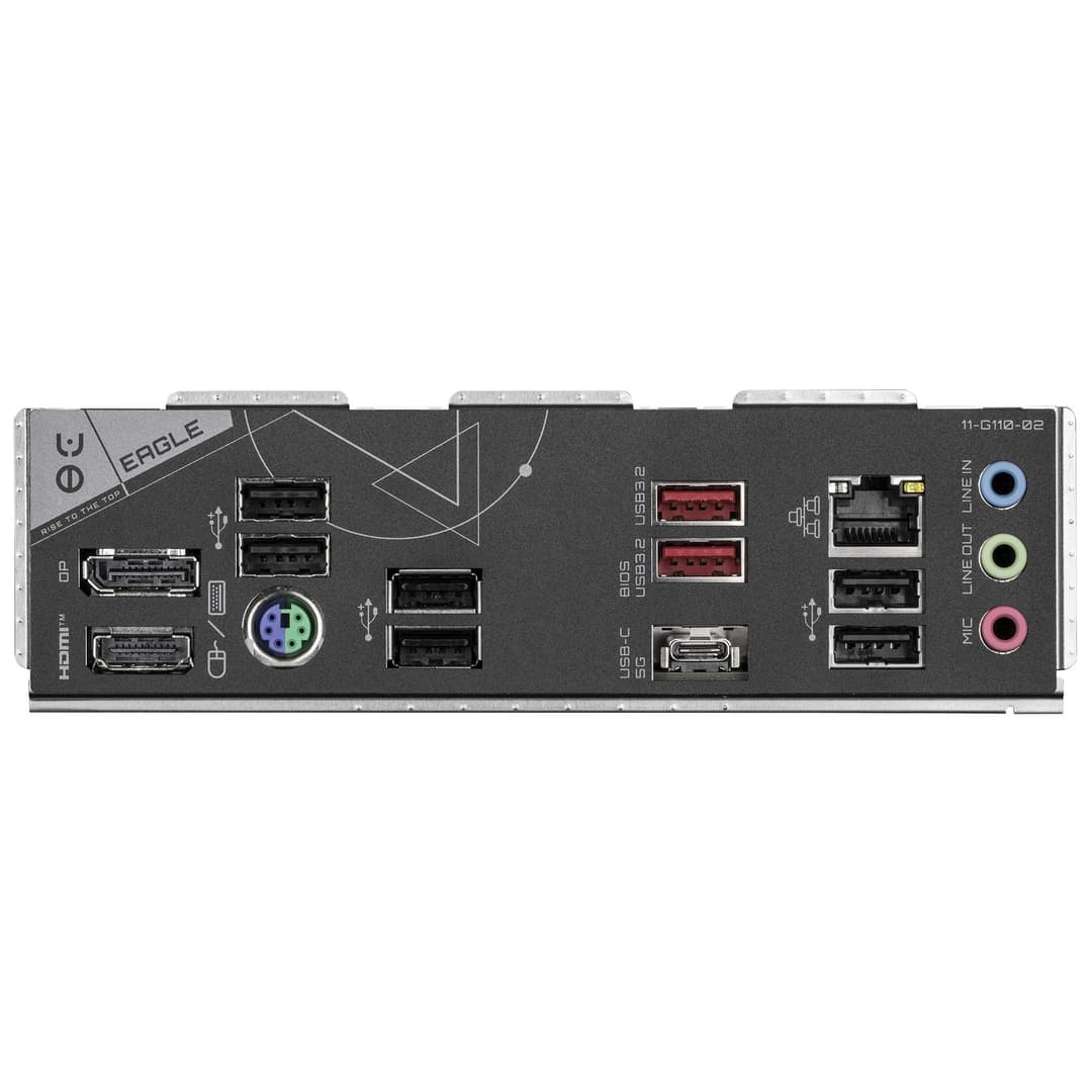 GIGABYTE B650 EAGLE Motherboard - Supports AMD Ryzen 9000 CPUs, 12+2+2 Phases Digital VRM, up to 7600MHz DDR5 (OC), 1xPCIe 5.0 + 2xPCIe 4.0 M.2, GbE LAN, USB 3.2 Gen2 - Image 4