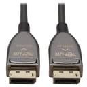 Tripp Lite P580F3-20M-8K6 DisplayPort Fiber Active Optical Cable  M/M  Black  20 m (65 ft.) - 65.62 ft Fiber Optic A/V Cable for Audio/Video Device  Digital Signage Player  Gaming Console  Home Theate thumbnail 1