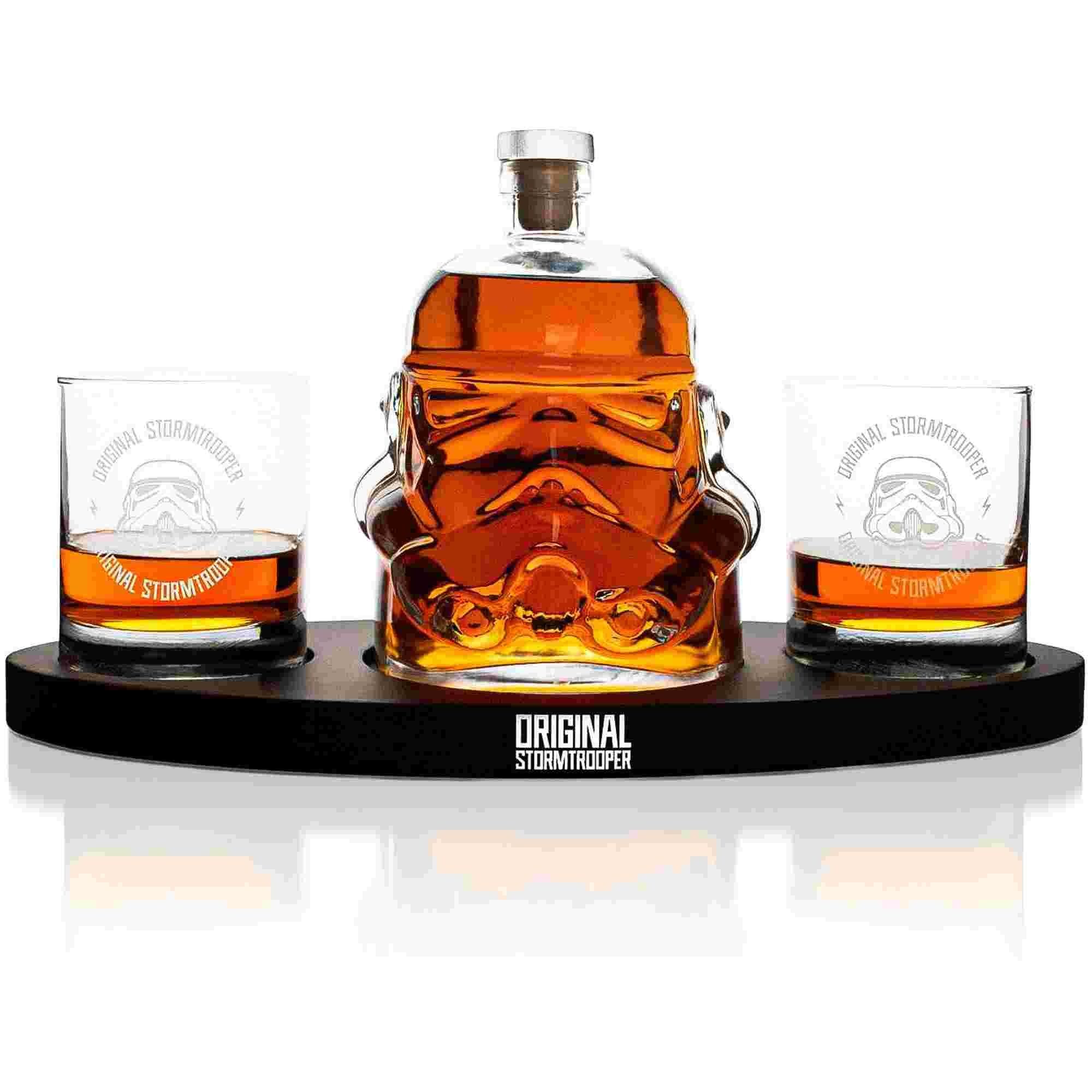 Original Stormtrooper 3D Helmet Decanter Set