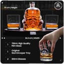 Original Stormtrooper 3D Helmet Decanter Set thumbnail 6