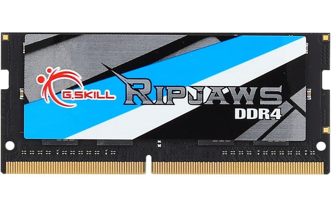 8GB G.Skill 2666MHz DDR4 SO-DIMM Laptop Memory Module (CL18) 1.20V PC4-21300 Ripjaws DDR4 Series - Image 1