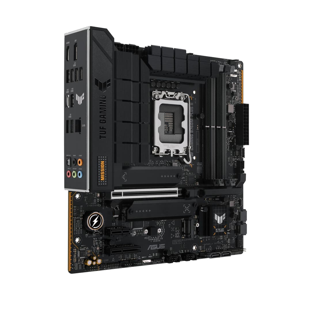 ASUS TUF GAMING B760M-PLUS II Intel B760 LGA 1700 micro ATX - Image 2