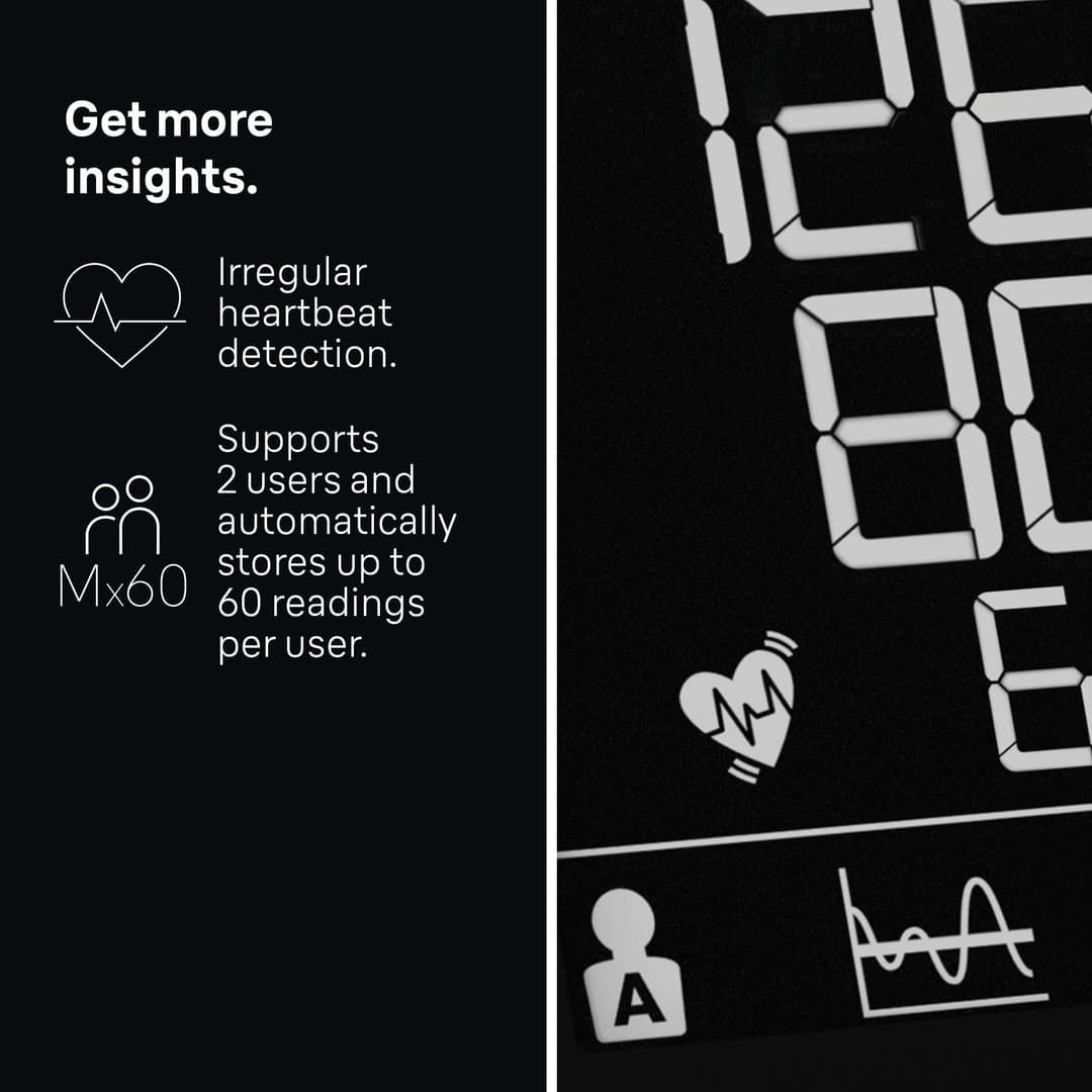Braun ExactFit 5 Connect Smart Upper Arm Blood Pressure Monitor - Black - Image 6