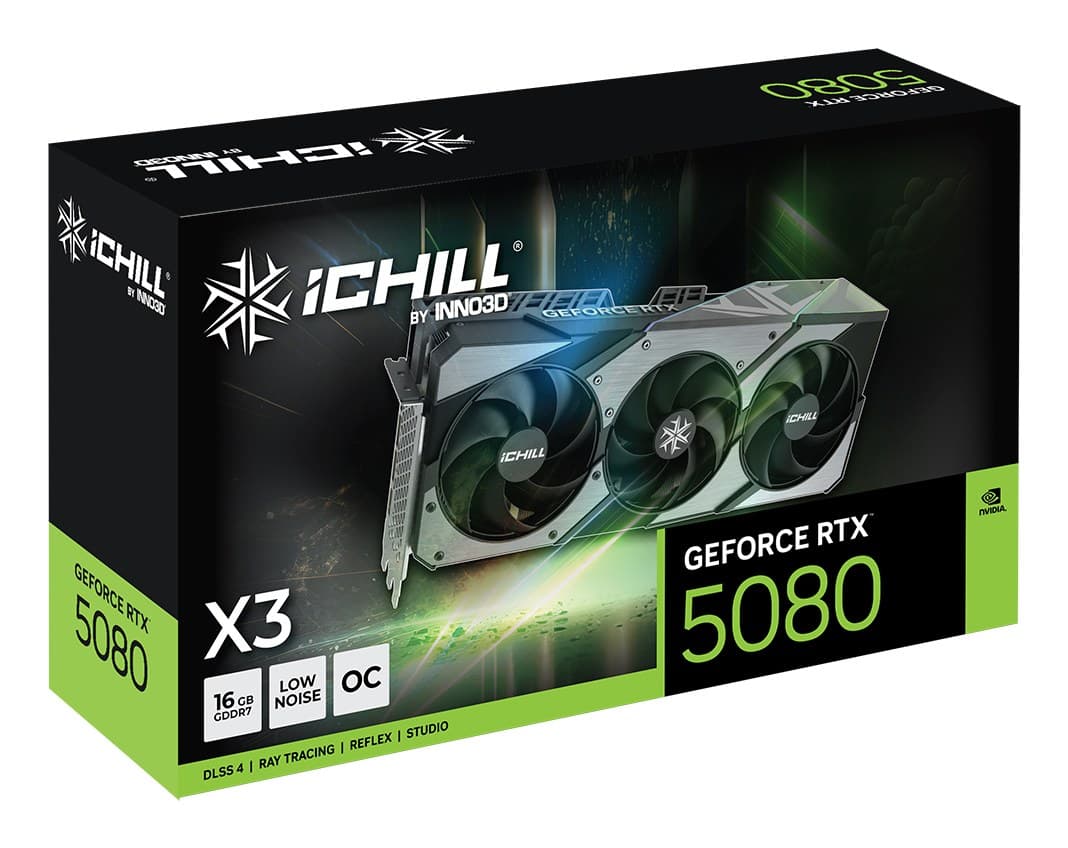 INNO3D iChill GeForce RTX 5080 X3 V2 NVIDIA 16 GB GDDR7 - Image 2