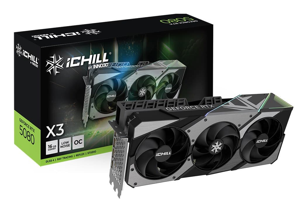 INNO3D iChill GeForce RTX 5080 X3 V2 NVIDIA 16 GB GDDR7 - Image 3