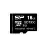 16GB Silicon Power SDT330 Industrial microSDHC UHS-I Memory Card MLC Flash