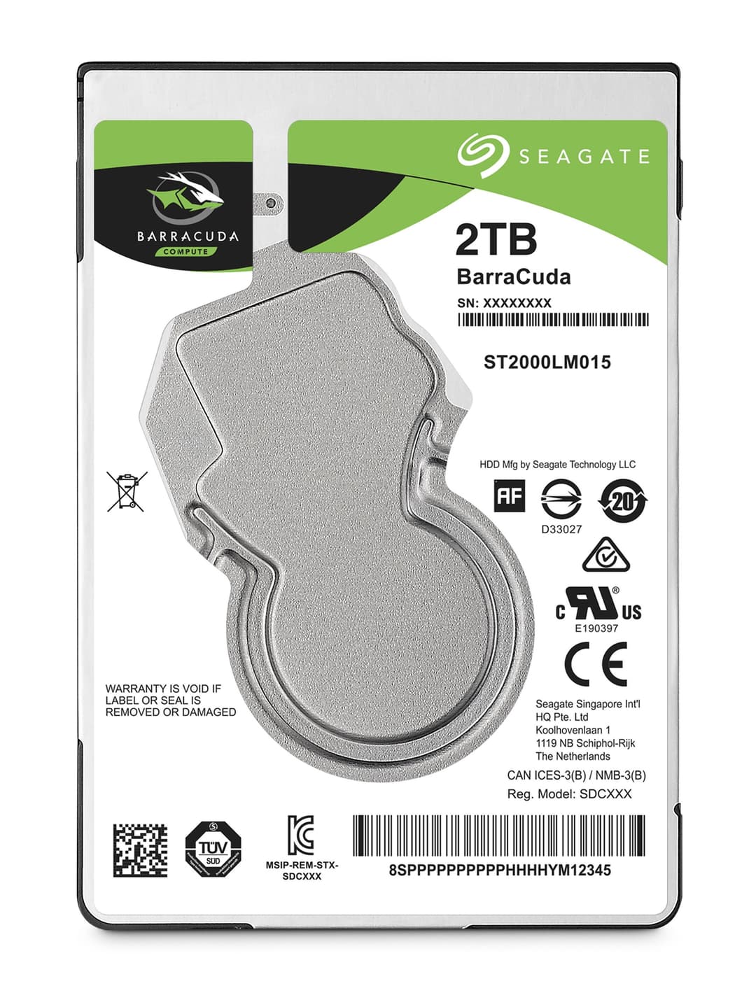 Seagate Barracuda 2.5" 2.5" 2 TB Serial ATA III - Image 1