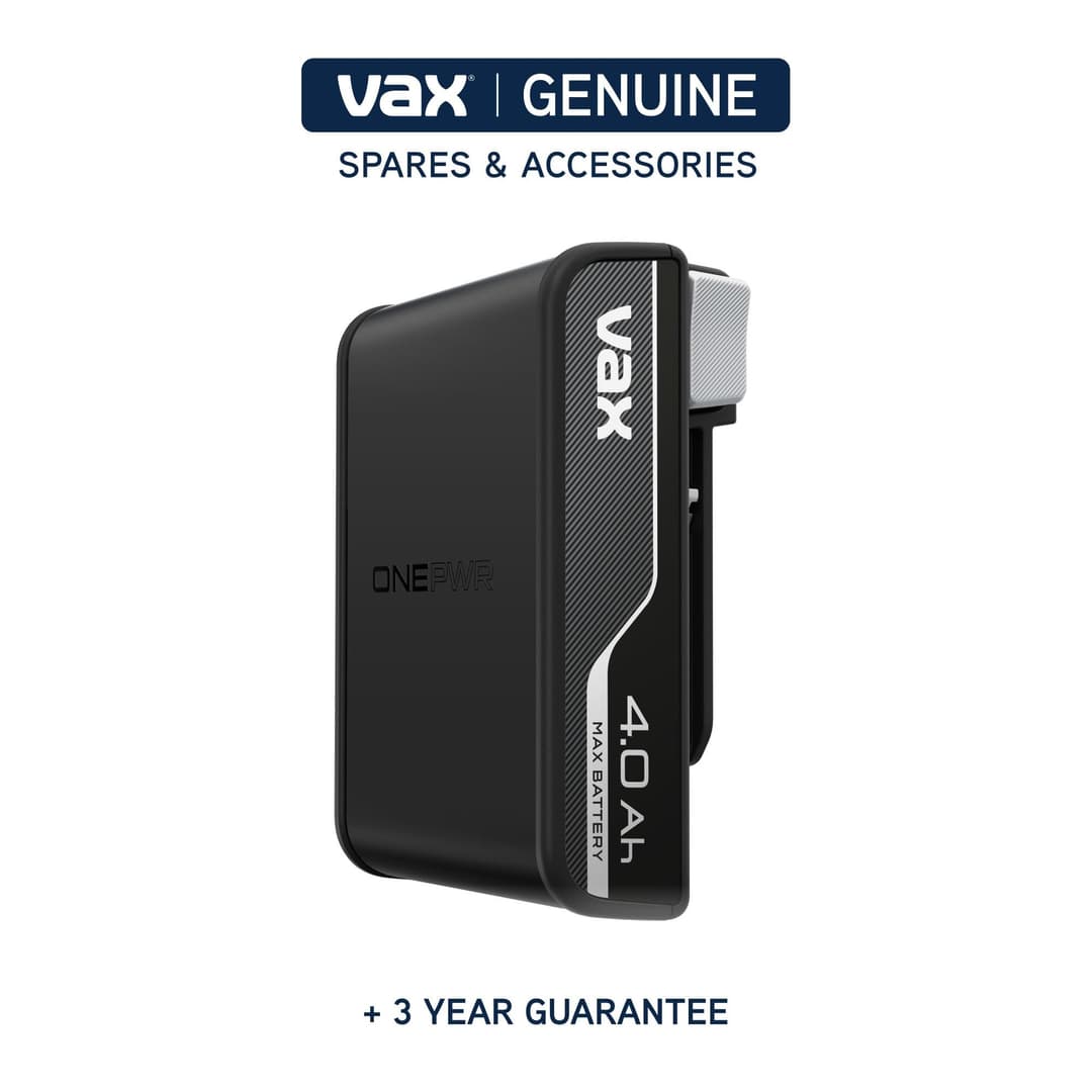 Vax ONEPWR 4.0Ah MAX Battery Replacement - Black - Image 2
