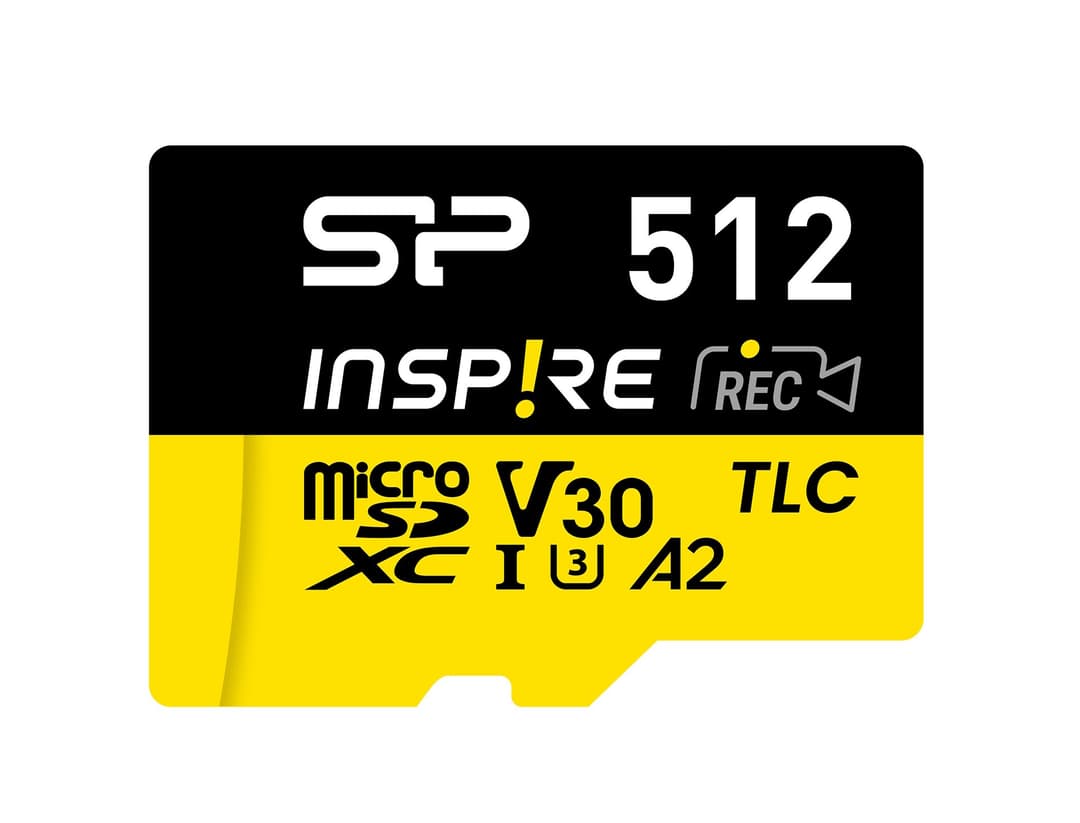 512GB Silicon Power Inspire microSDXC UHS-I V30 A1 4K Memory Card with USB Reader Type-C - Image 2