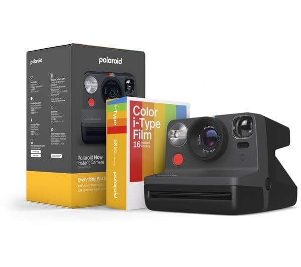 POLAROID Now Generation 2 Instant Camera Everything Box - Black