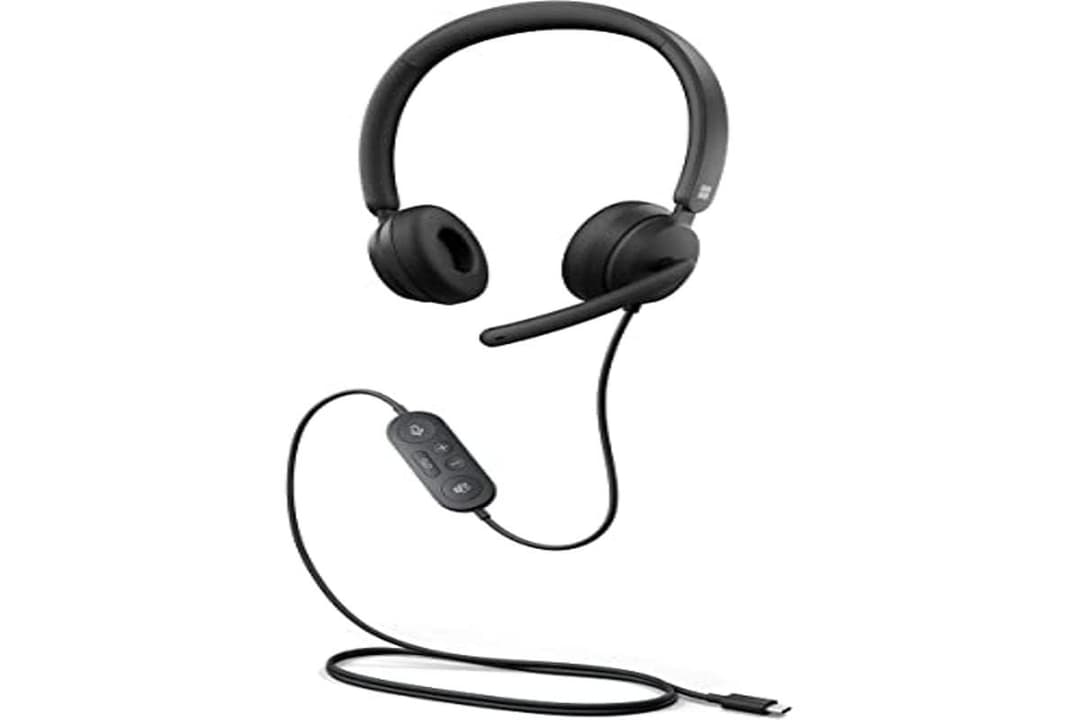 Microsoft Modern USB C Wired Headset I6P-00007 - Black - Image 4