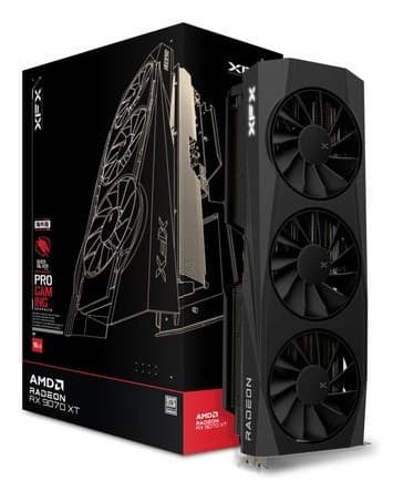 XFX Quicksilver Radeon RX 9070 XT Gaming Edition AMD 16 GB GDDR6 - Image 5