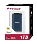 1TB Transcend ESD410C Portable SSD USB Type-A/Type-C Rugged Water-Resistant Dark Blue thumbnail 4