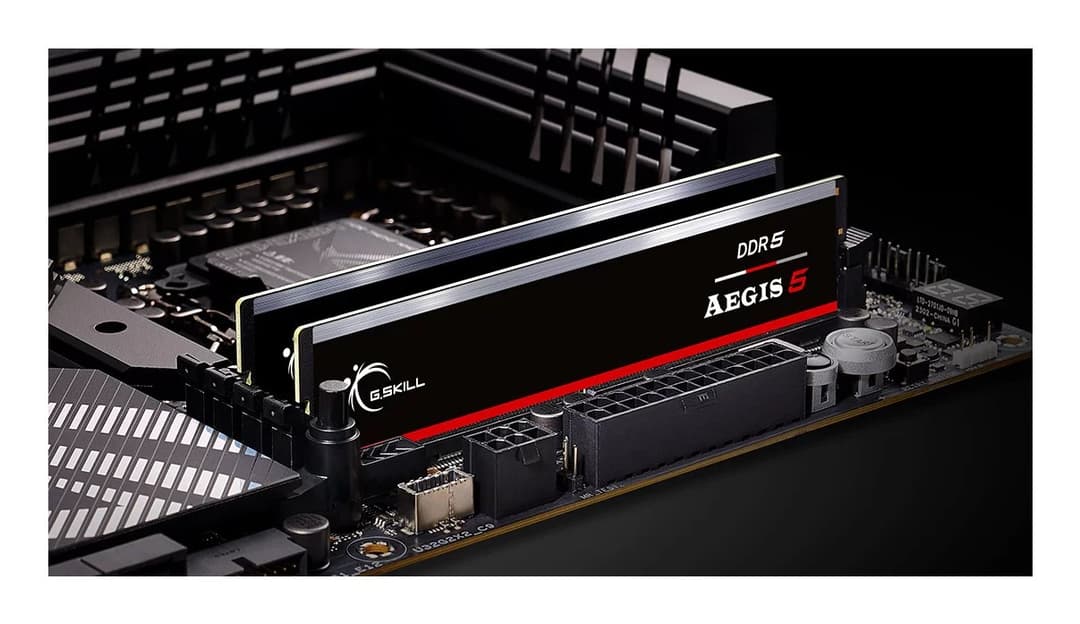 G.Skill Aegis 5 F5-6000J3636F32GX1-IS memory module 32 GB 1 x 32 GB DDR5 4800 MT/s 288-pin DIMM - Image 4