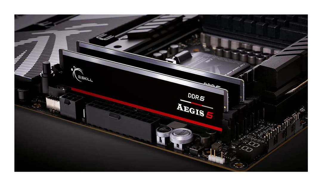 G.Skill Aegis 5 F5-6000J3636F32GX1-IS memory module 32 GB 1 x 32 GB DDR5 4800 MT/s 288-pin DIMM - Image 5