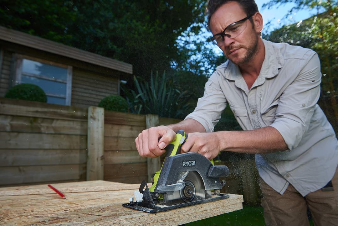 RYOBI R18CSP-0 Circular Saw - Yellow - Image 2