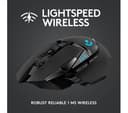 Logitech G502 Hero Lightspeed Wireless Gaming Mouse - Black thumbnail 2