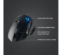 Logitech G502 Hero Lightspeed Wireless Gaming Mouse - Black thumbnail 6