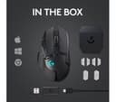 Logitech G502 Hero Lightspeed Wireless Gaming Mouse - Black thumbnail 9