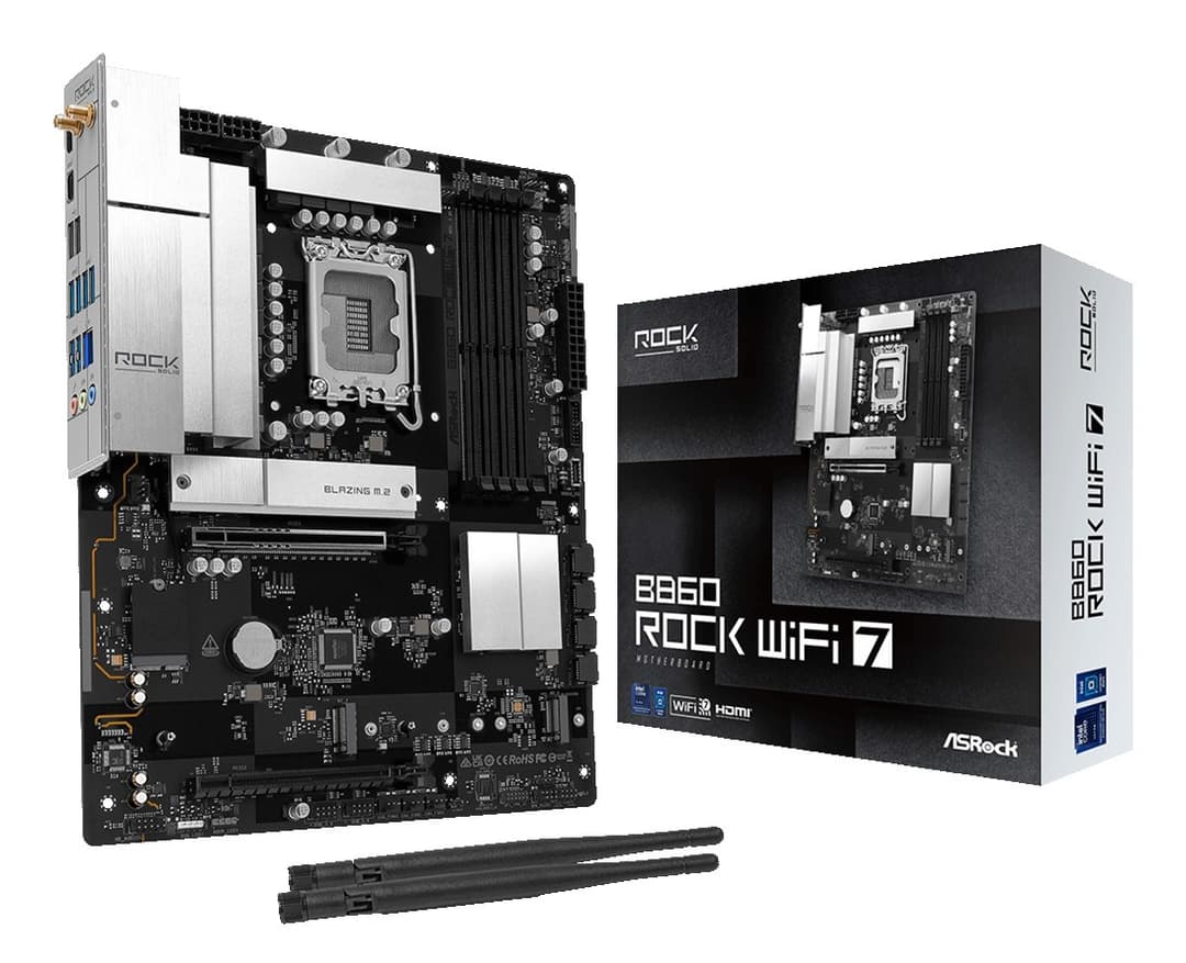 Asrock B860 Rock WiFi 7 Intel B860 LGA 1851 (Socket V1) ATX - Image 6