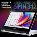 Acer Chromebook Spin 312 Intel N100 4GB 128GB Silver thumbnail 2