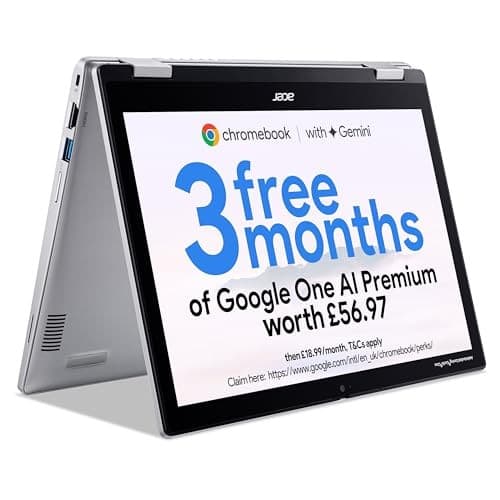 Acer Chromebook Spin 312 Intel N100 4GB 128GB Silver - Image 9