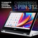 Acer Chromebook Spin 312 Intel N100 4GB 128GB Silver thumbnail 10