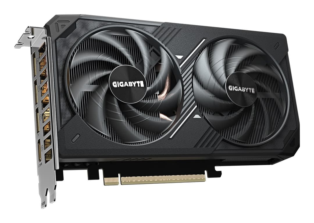 GIGABYTE GeForce RTX 5060 Ti WINDFORCE MAX OC 8G Graphics Card - 8GB GDDR7, 128bit, PCI-E 5.0, 2587MHz Core Clock, 3 x DP, 1 x HDMI, NVIDIA DLSS 4, GV-N506TWF2MAX OC-8GD - Image 2