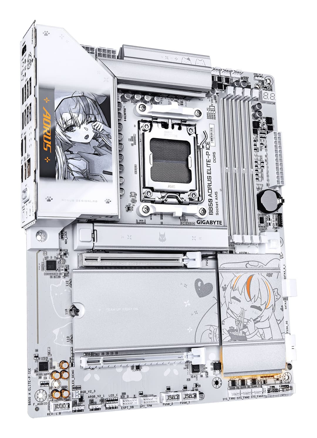 GIGABYTE B850 AORUS ELITE-P ICE Motherboard - Image 3