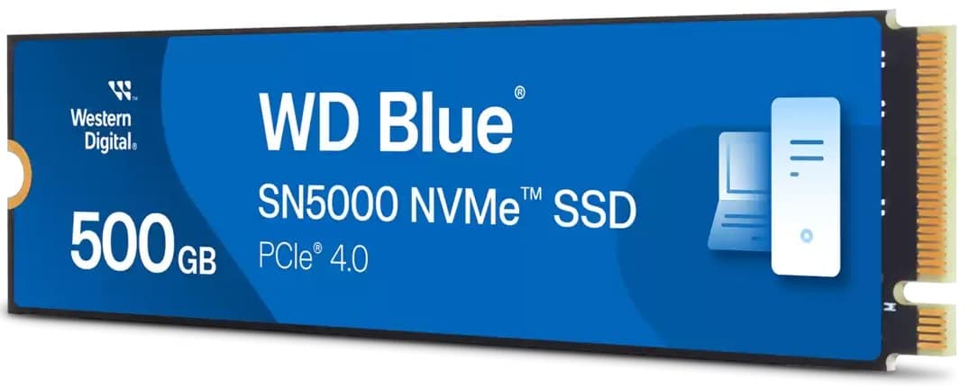 Western Digital Blue SN5000 500 GB M.2 PCI Express 4.0 NVMe 3D TLC NAND - Image 2