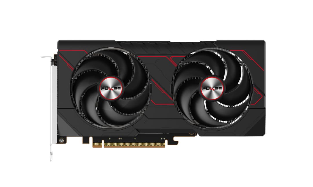 Sapphire PULSE Radeon RX 9060 XT GAMING OC 8G Graphics Card - 8GB GDDR6, 128bit, PCI-E 5.0, 3320 MHz Core Clock, 2 x DisplayPort, 1 x HDMI, GV-R9060XTGAMING OC-8GD - Image 1