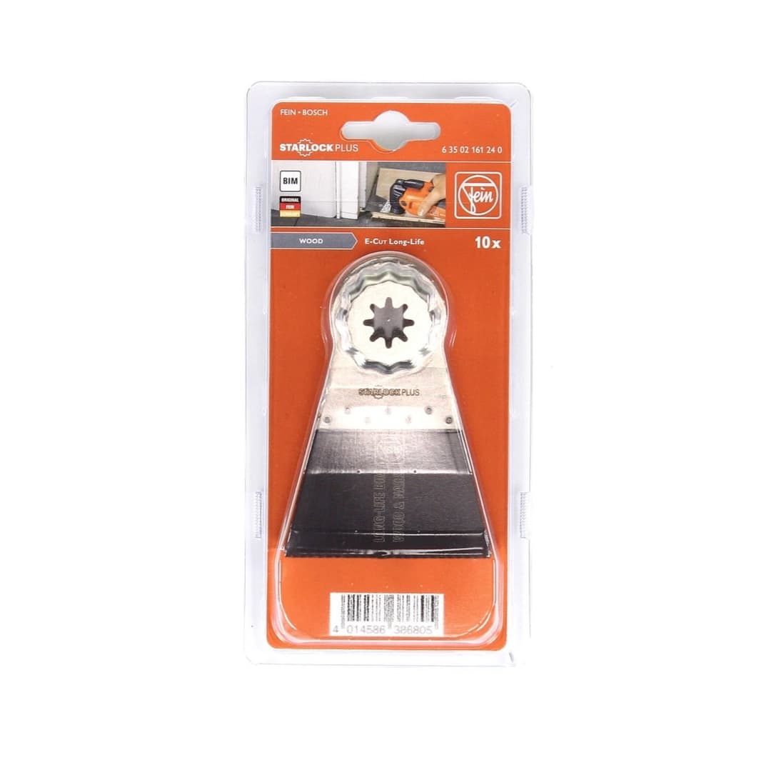 FEIN 63502161240 Saw Blade SLP E-Cut Ll Bim 50X65 10Pk - Colour Coded - Image 1
