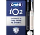 Oral-B iO2 Electric Toothbrush Duo Pack Night Black/Pink thumbnail 1