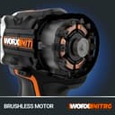WORX WX352 PowerShare Brushless Cordless Impact Drill - Black thumbnail 7