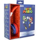 Super Mario Wired Blue Kids Headphones thumbnail 3