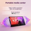 LENOVO Tab One 8.7" Tablet - 64 GB, Luna Grey thumbnail 5