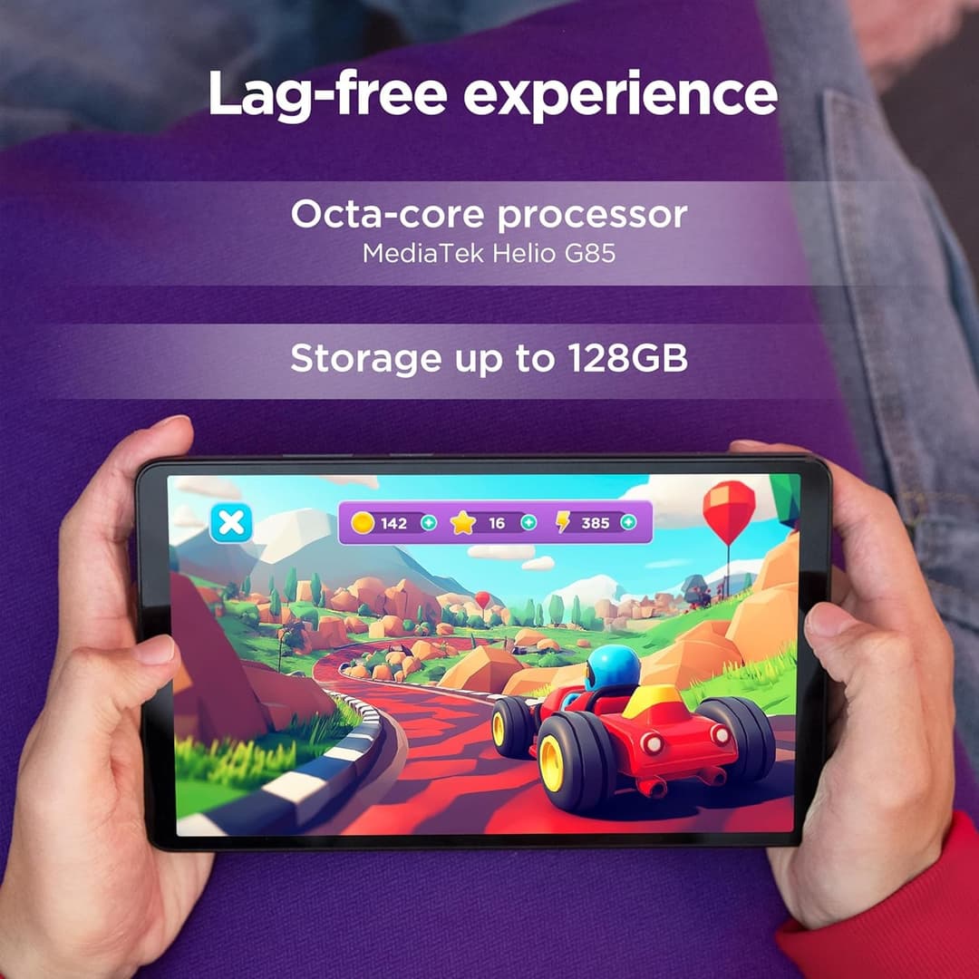 LENOVO Tab One 8.7" Tablet - 64 GB, Luna Grey - Image 7