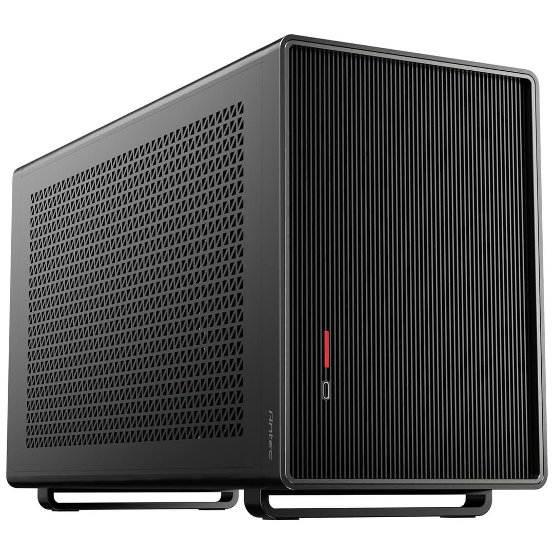 Antec Performance 1 M Mini ITX PC Gaming Case - Black - Image 1