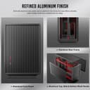 Antec Performance 1 M Mini ITX PC Gaming Case - Black thumbnail 8