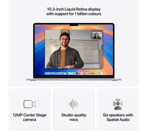 Apple MacBook Air 15" M4 16GB 256GB Silver - Image 5