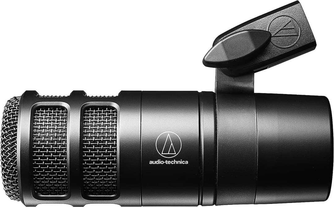 Audio-Technica AT 2040 Hypercardioid Dynamic Podcast Microphone - Black - Image 1