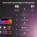 Philips Hue White Ambiance Adore Recessed Spot, 3 Pack - Silver, Polished thumbnail 5