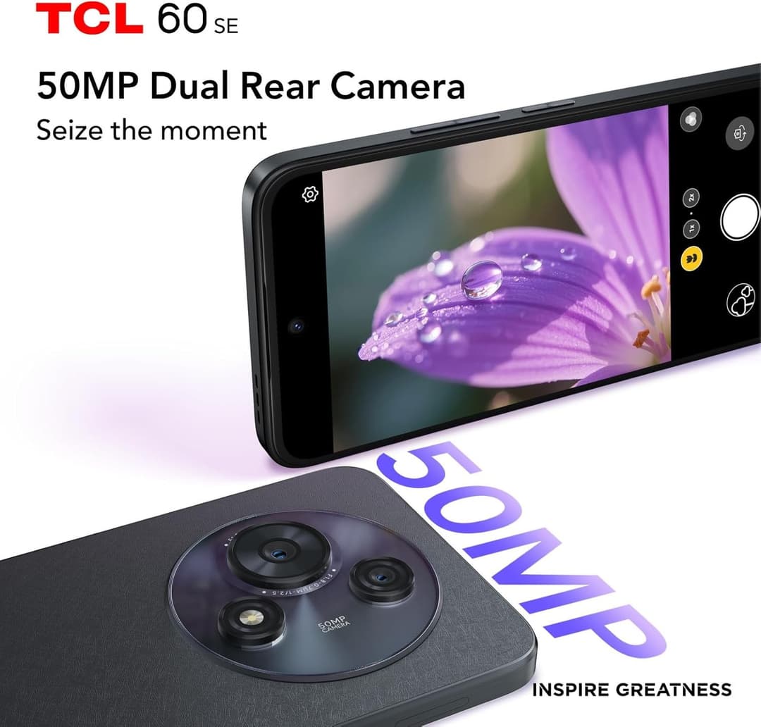TCL 60 SE 512GB Obsidian Black - Image 4