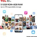 TCL 60 SE 512GB Obsidian Black thumbnail 5